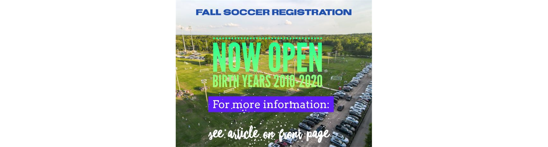 Fall 2023 Recreational Registration